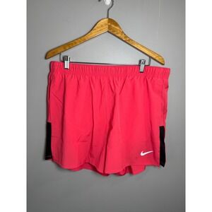 Nike Challenger Running Shorts Mens XL Pink Black Dri-FIT 5 Inch DV9363-629 NWT